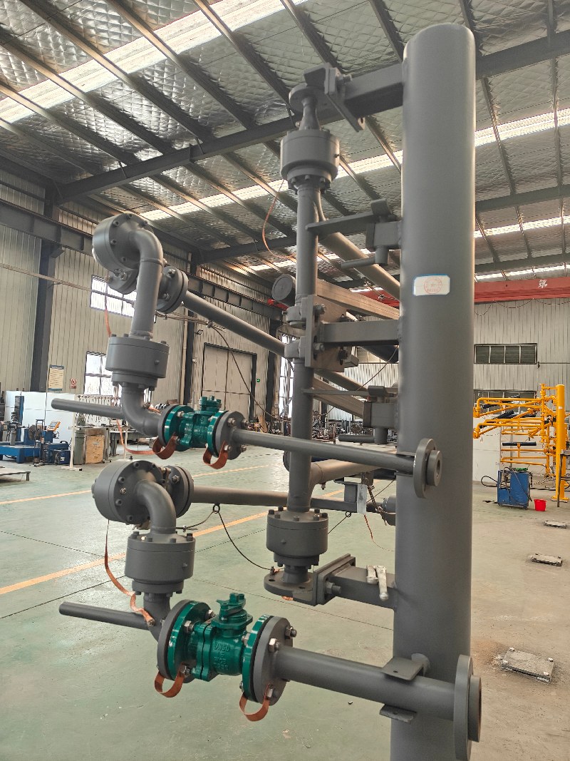 液氯、氫氟酸、無(wú)水氫氟酸等帶泄漏預(yù)警鶴管